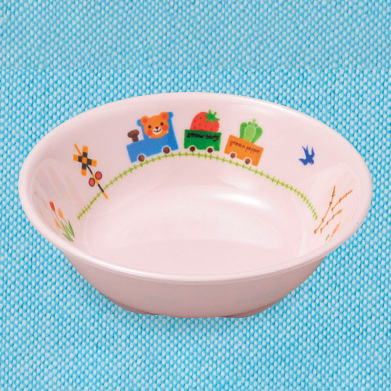 KYOEI ONLINE STORE / メラミン 12cmベリー皿 ぽっぽらんど ピンク SL