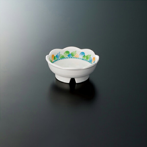 未使用　スリーライン　小皿 直径約11cm マイントリオLG-153 50枚 3lin-54-ki.jpg