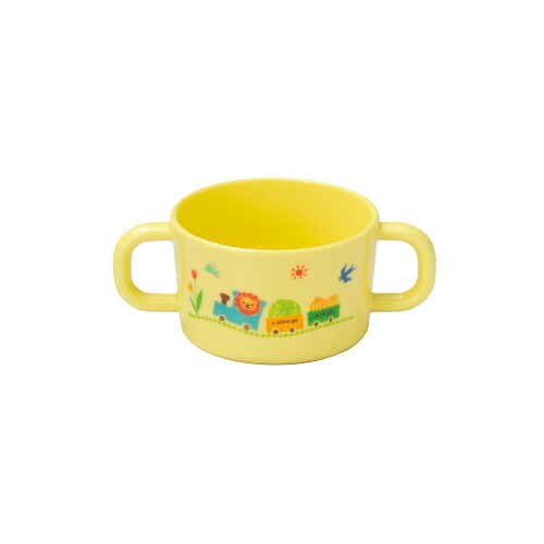 KYOEI ONLINE STORE / メラミン 両手マグ ぽっぽらんど イエロー CD