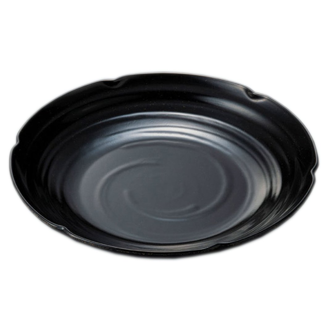 KYOEI ONLINE STORE / メラミン 盛鉢 黒釉 G-710KYU(300φ×H50mm