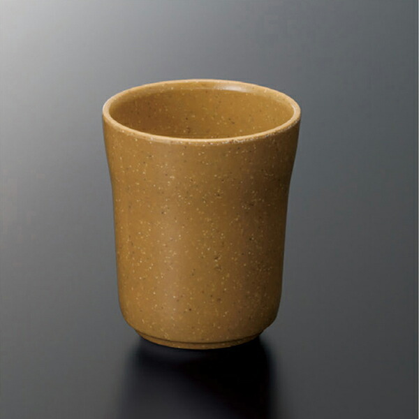 KYOEI ONLINE STORE / メラミン 湯呑 ライトブラウン M-134LBR(85φ