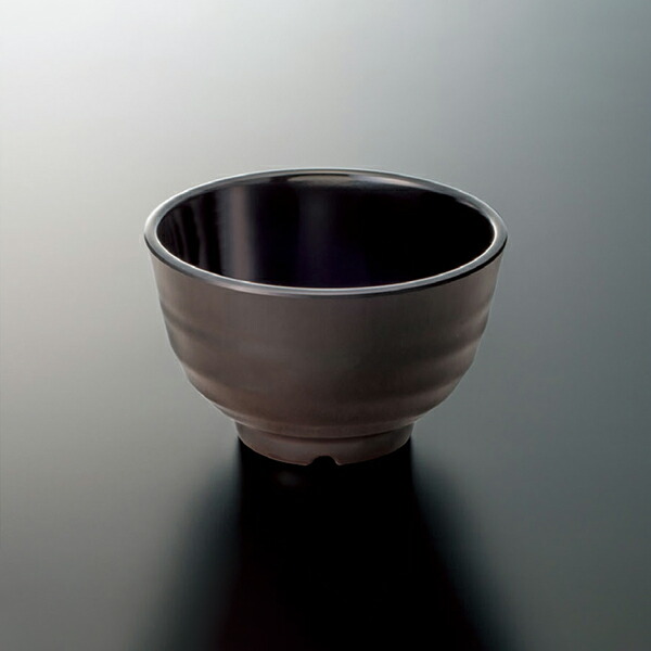 KYOEI ONLINE STORE / メラミン 15cm丼 溜内黒 M-150TMK(150φ×H76mm