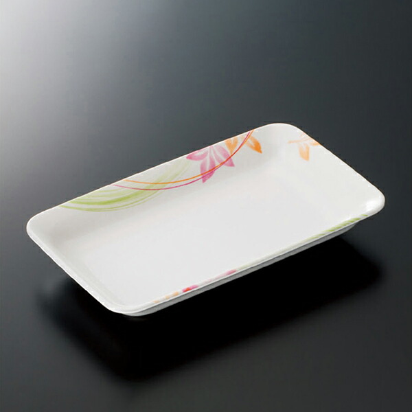 常滑小皿 魚器-トットキ-角小皿 | 和風ポップ - 梅陶器