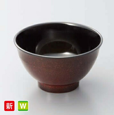 KYOEI ONLINE STORE / メラミン 汁椀 (身) 趣器 春慶 M-144SK
