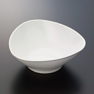 KYOEI ONLINE STORE / メラミン 二連小鉢 パルホワイト M-22PW(80×158