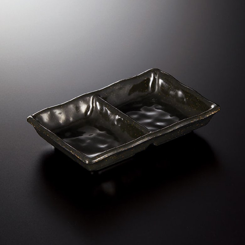 KYOEI ONLINE STORE / メラミン 4ツ切プレート ブルーロイヤル ND