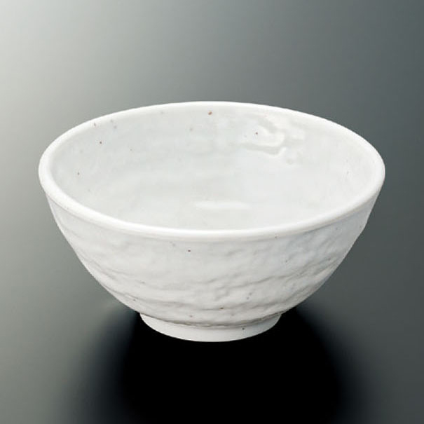 KYOEI ONLINE STORE / メラミン 飯碗 (身) 白釉 M-489HYU(118φ×H62mm