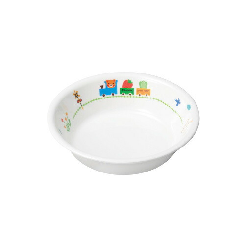 KYOEI ONLINE STORE / メラミン 15.5cm深皿 ぽっぽらんど イエロー M