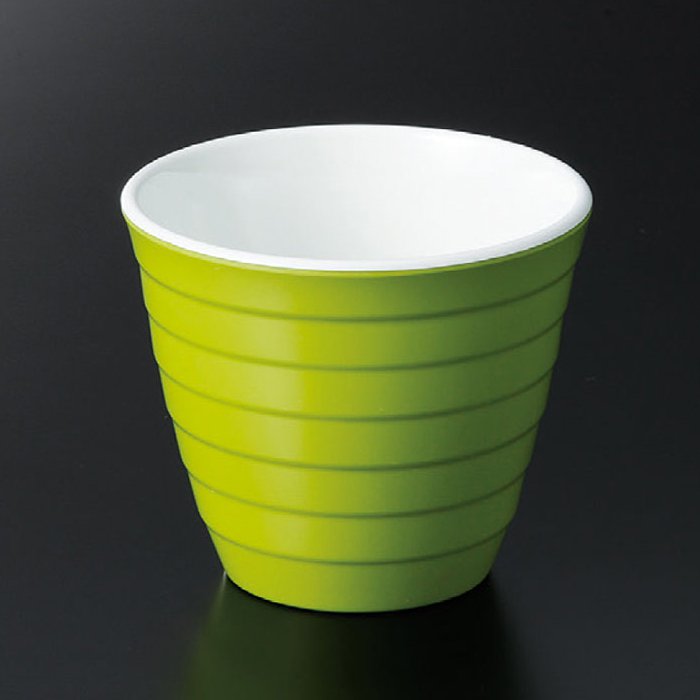 KYOEI ONLINE STORE / メラミン フリーカップ グリーン M-802G(86φ