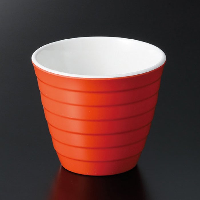 KYOEI ONLINE STORE / メラミン スープカップ オレンジ M-26OR(132×102
