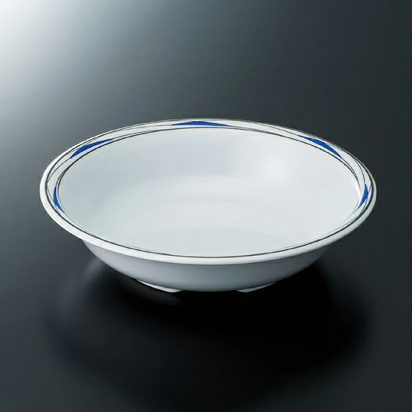 KYOEI ONLINE STORE / メラミン 17.5cm深皿 フォルテ MTF-179(175φ 