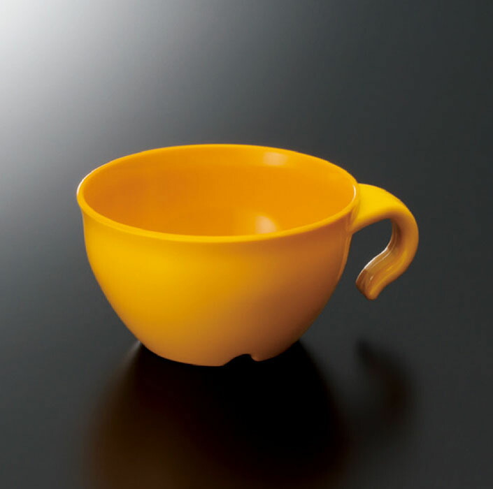 KYOEI ONLINE STORE / メラミン スープカップ イエロー N-1601Y(121×98