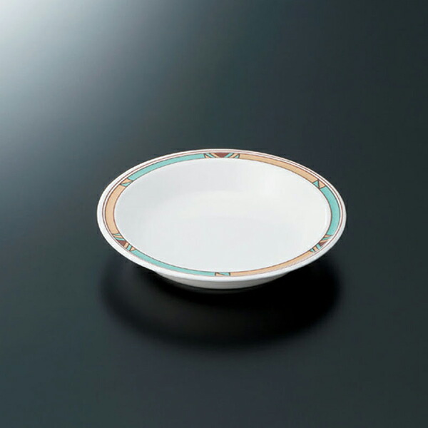 KYOEI ONLINE STORE / メラミン 8吋スープ皿 黒 E9B(208φ×H32mm