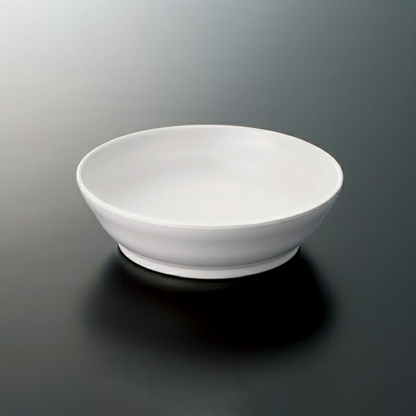 KYOEI ONLINE STORE / メラミン 多用鉢 パルホワイト Y-166PW(145φ