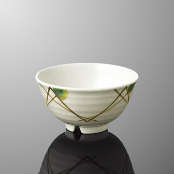 KYOEI ONLINE STORE / メラミン 丸茶碗 大 松風 A72MKZ(137φ×H73mm