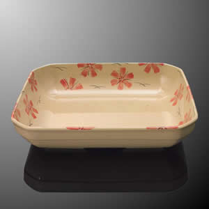 KYOEI ONLINE STORE / メラミン HS 深角鉢 (身) 秋桜 D230BSJC