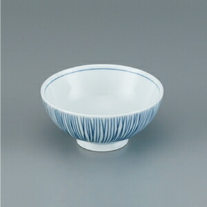 KYOEI ONLINE STORE / 強化磁器 飯碗 えくせらいと 呉須十草 EL-18
