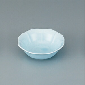 KYOEI ONLINE STORE / 強化磁器 花形小鉢 えくせらいと 青磁 EL-66