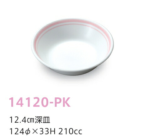 KYOEI ONLINE STORE / 強化磁器 12.4cm深皿 ラビット 14120-RA(124φ
