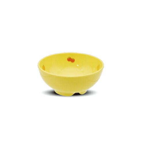 KYOEI ONLINE STORE / メラミン 汁椀 サラダっこ イエロー MB