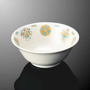 KYOEI ONLINE STORE / メラミン ラーメン鉢 五彩 L53GO(197φ×H79mm