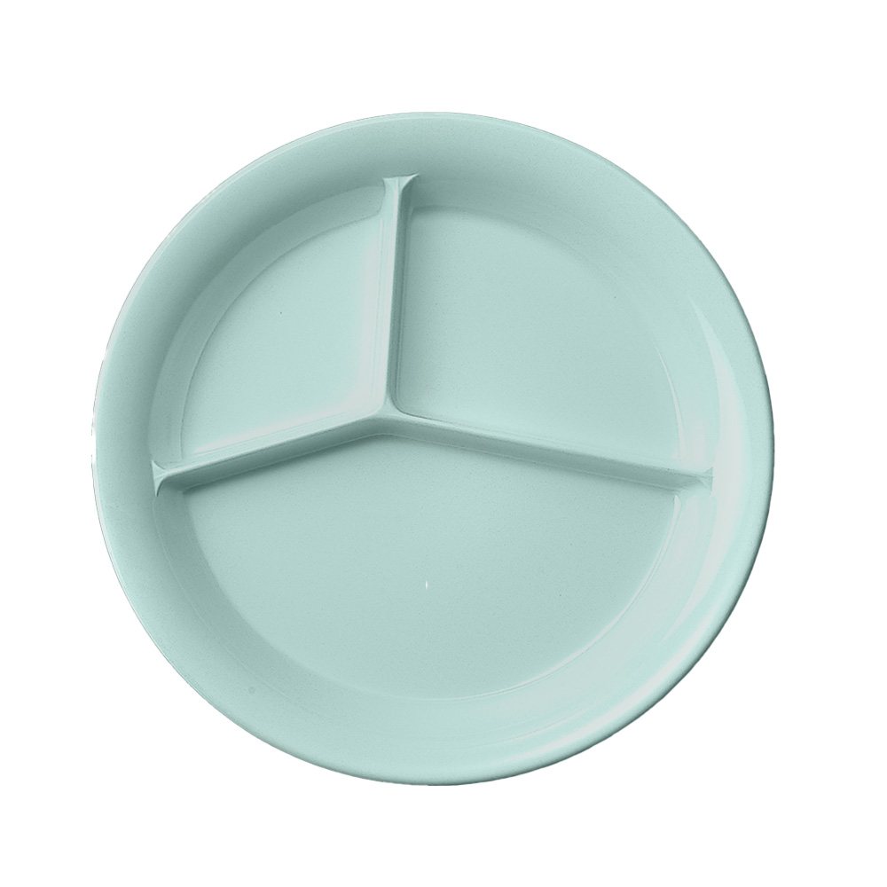 KYOEI ONLINE STORE / メラミン 仕切皿 ベーシック セイジ 7103J-S