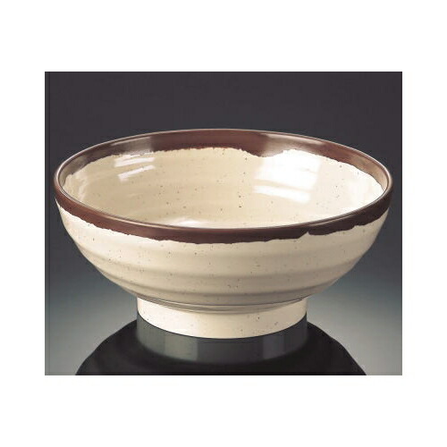 KYOEI ONLINE STORE / メラミン 特大うどん鉢 和楽天目 WT-728L