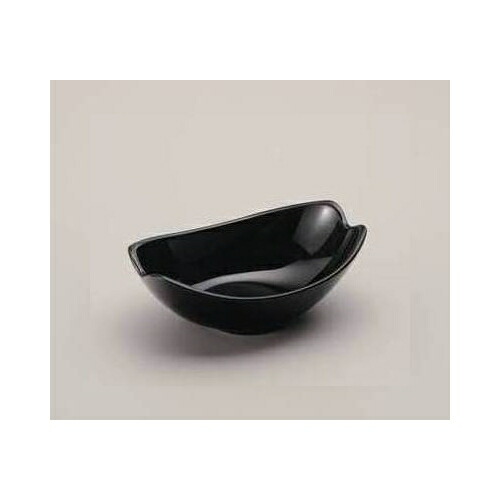 KYOEI ONLINE STORE / メラミン 21cm丸深皿 テラス ピュアブラック PB