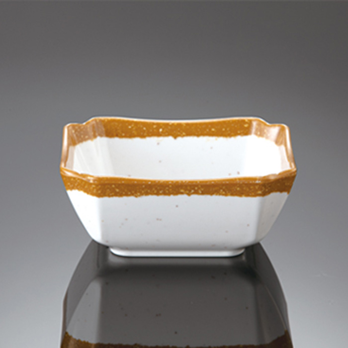 KYOEI ONLINE STORE / メラミン 角皿 和楽天目 WT-761(120×180×H20mm