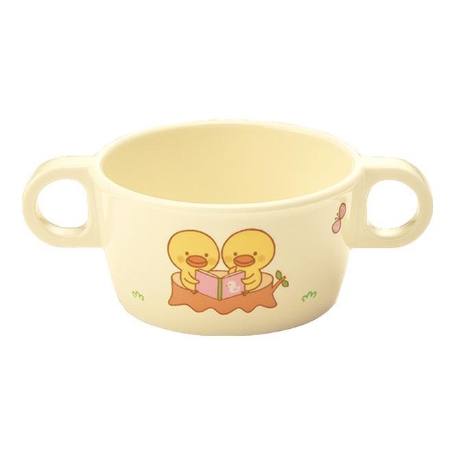KYOEI ONLINE STORE / メラミン 両手付カップ ひよこぐみ/アイボリー