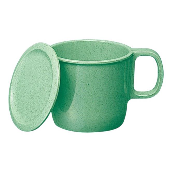 KYOEI ONLINE STORE / メラミン マグカップ (蓋) サンドグリーン