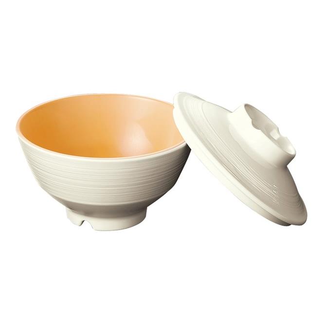 KYOEI ONLINE STORE / レンジアップメラミン 飯碗 中 (蓋) 乳白