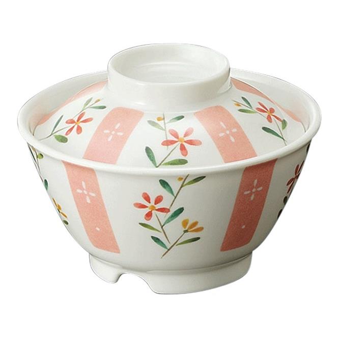 KYOEI ONLINE STORE / メラミン 飯碗 小 (身) 花短冊 A45BHT