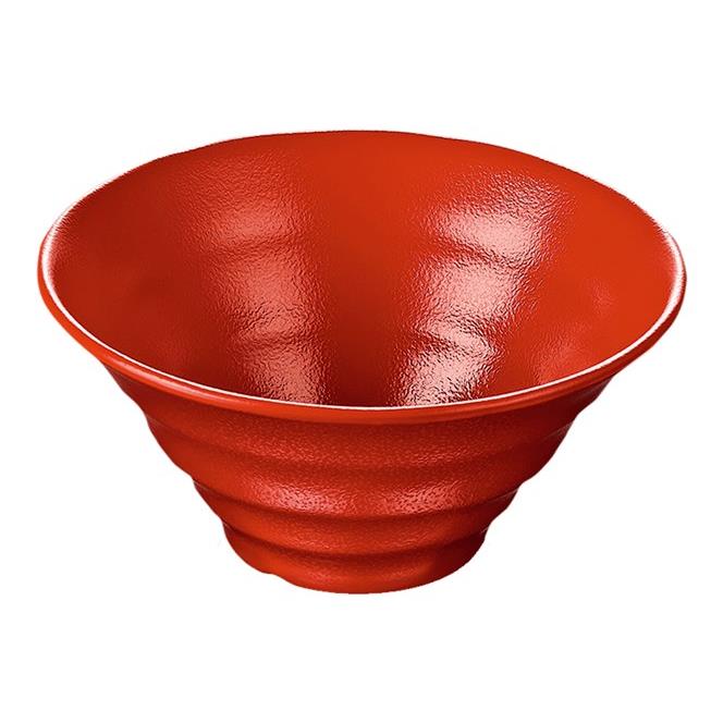 KYOEI ONLINE STORE / メラミン 切立麺鉢 大 朱 A87R(222φ×H105mm