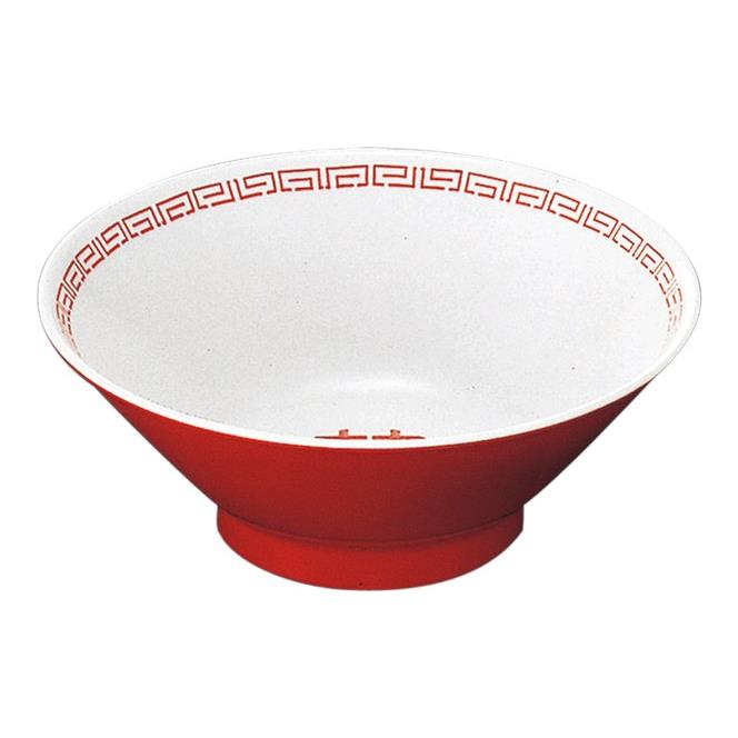 Rady メラニン食器 KYOEI ONLINE STORE / メラミン タンメン丼 大 赤内白 【受