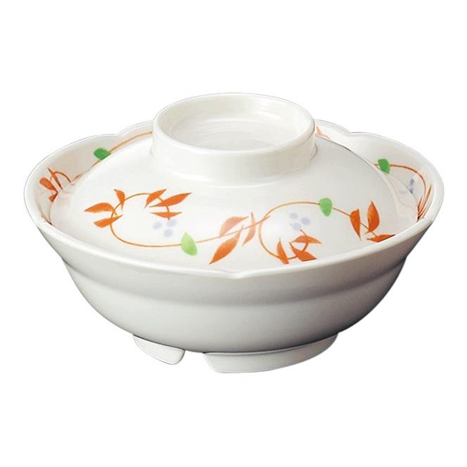 KYOEI ONLINE STORE / メラミン 梅型煮物碗 (蓋) A44兼用 紅から