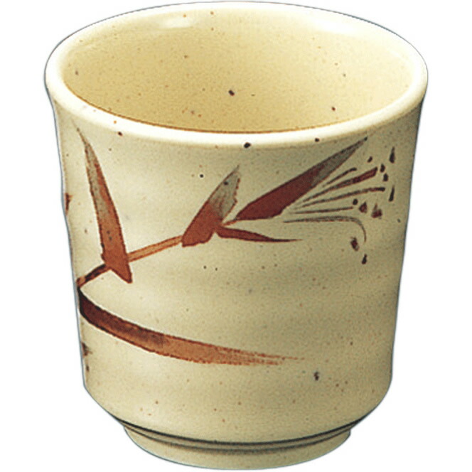 KYOEI ONLINE STORE / メラミン 羽反長湯呑 大和路 C24YG(83φ×H78mm