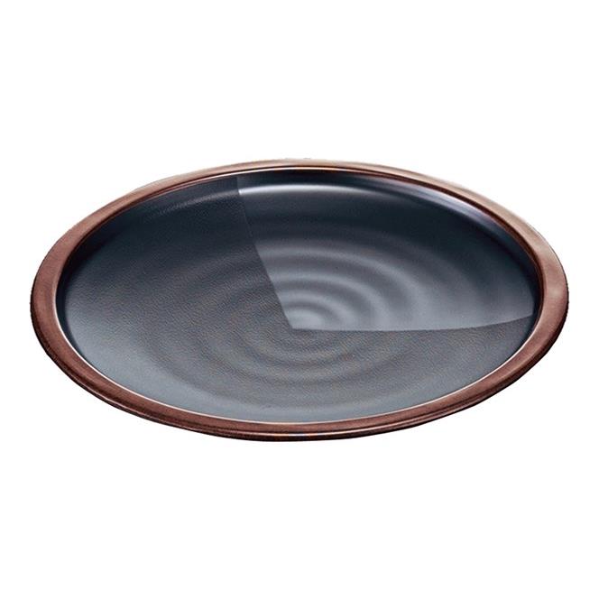 中国 模様入平丸洗筆（皿）　u6230933 丸紋つなぎ 長角皿(大) | 白山陶器直営オンラインストア