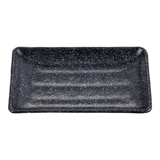 KYOEI ONLINE STORE / メラミン 長角皿 石目 D255ISM(130×196×H24mm