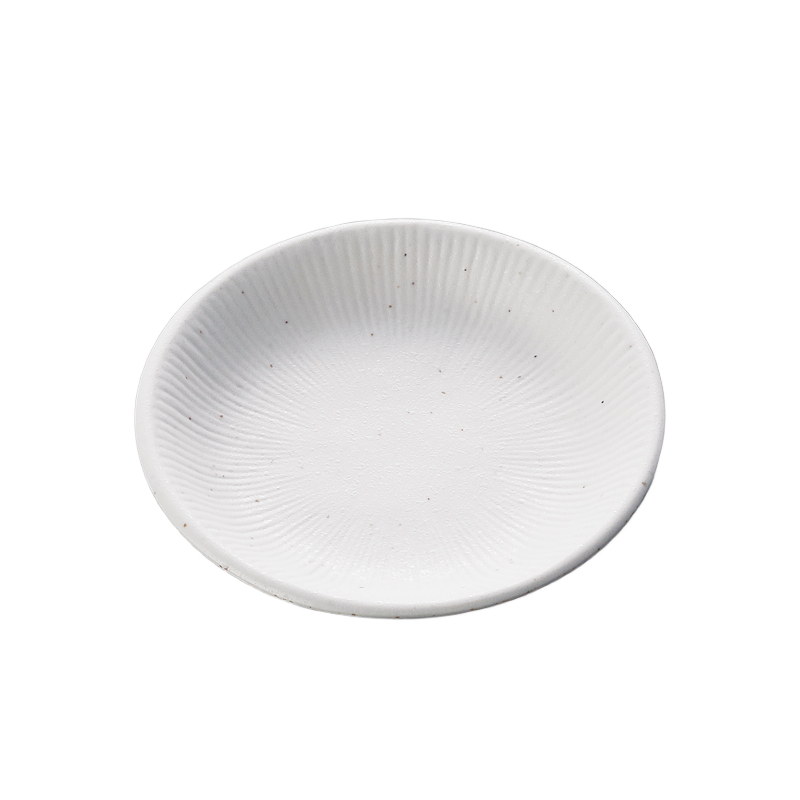 KYOEI ONLINE STORE / メラミン 18cm平皿 粉引 D144KOH(180φ×H24mm