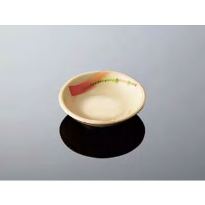 紅粉線文 皿 KYOEI ONLINE STORE / メラミン 丸新香皿 あかね D3AKN(88φ