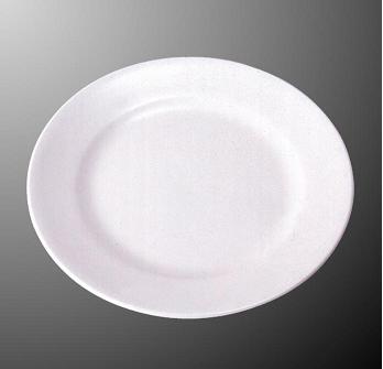 KYOEI ONLINE STORE / メラミン 9吋ミート皿 白 【受】 E4W(234φ×H24mm