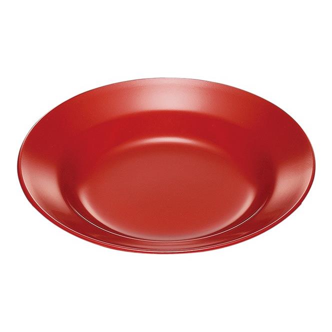 KYOEI ONLINE STORE / メラミン 8吋スープ皿 黒 E9B(208φ×H32mm 560cc