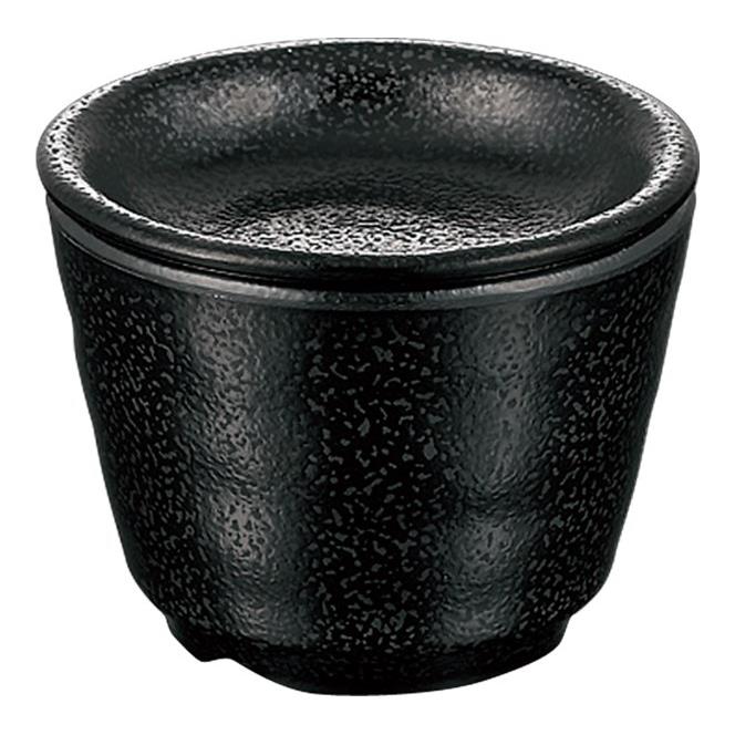 まるぞー KYOEI ONLINE STORE / メラミン そばちょこ 黒 H16B(87φ×H65mm 210cc