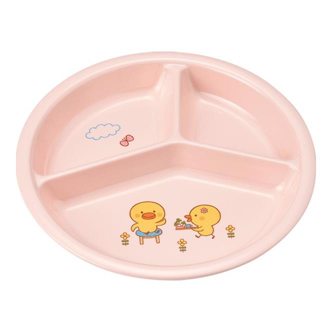 合わせ買い＞【香港☆メラミンお皿】<直径20cm> 元気がでる