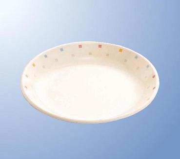 KYOEI ONLINE STORE / メラミン 16cm平皿 ブロック J27SB(160φ×H22mm
