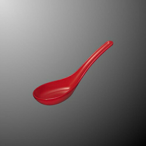 KYOEI ONLINE STORE / メラミン 七八レンゲ 朱 L3R(149×43mm)国際化工