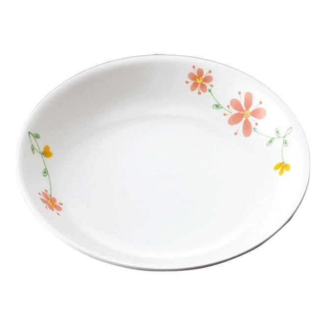 KYOEI ONLINE STORE / 高強化磁器 丸皿 小 花あかり T97HNA(166φ