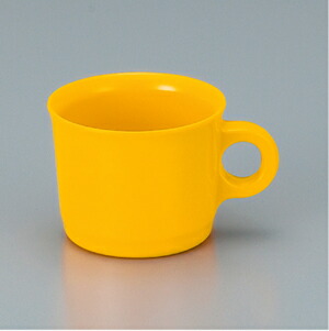 KYOEI ONLINE STORE / メラミン カップ イエロー M-3Y(127×97×H68mm