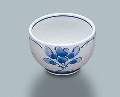 WINDY AND RAINY Thermal OCHAWAN サーマルお茶碗 茶扇 黒塗り銀パール 紫陽花 Qa204 - itotsune